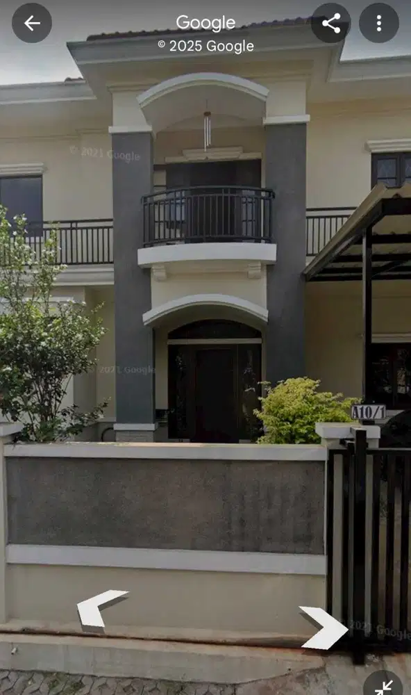 Dijual Rumah Hook 2 Lantai Gading Pelangi Residence