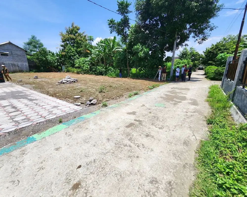 Tanah Dekat Kampus 2 UTY Siap AJB di Berbah Sleman