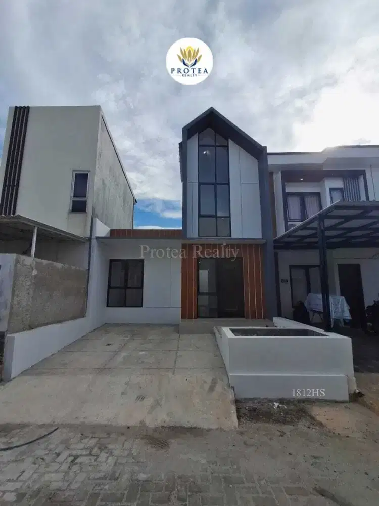 Rumah Baru Scandinavian dg 3 KT Di Cluster Pamulang
