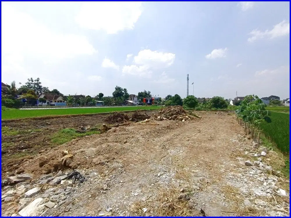 Trihanggo, Tanah Strategis Jogja 8 Menit Kampus UTY Legalitas SHM