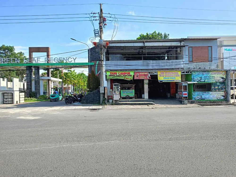 DIJUAL RUMAH ex resto PINGGIR JALAN PANDUGO