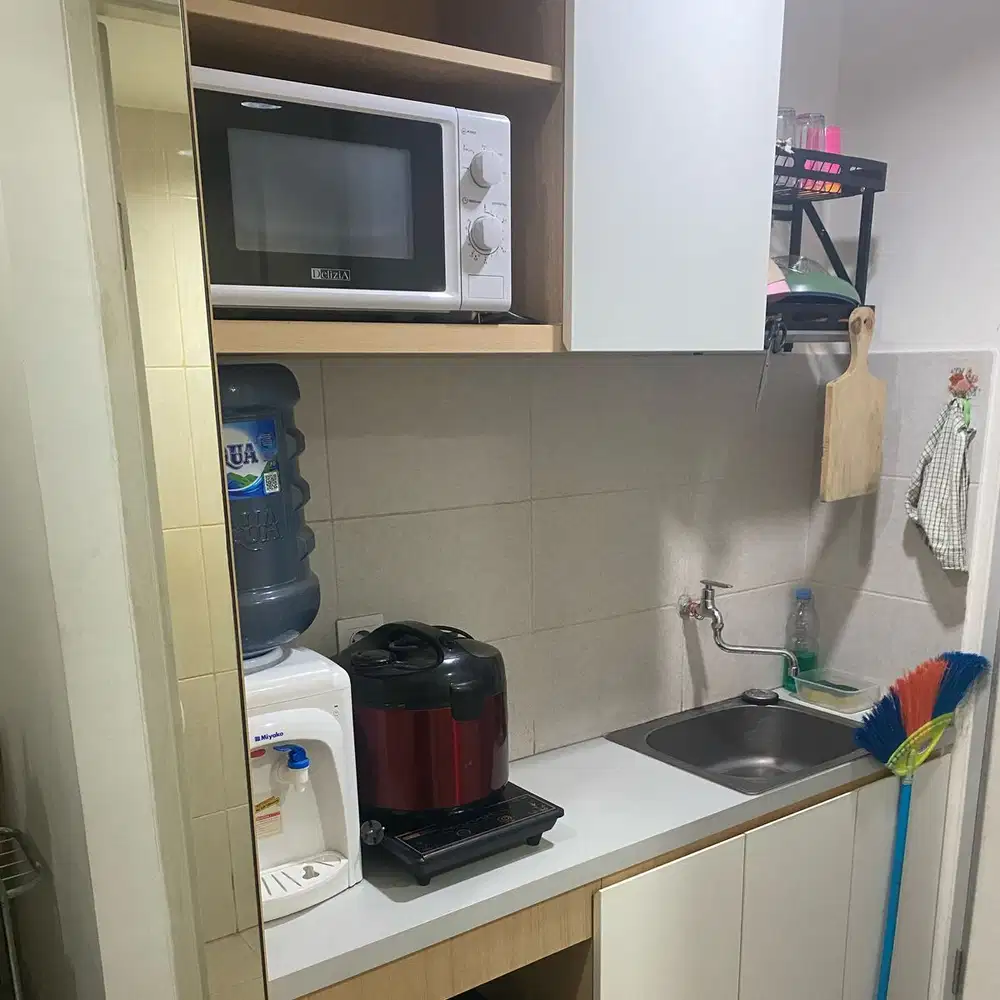 Disewakan apartemen Osaka Riverview pik2 studio furnish 16jt/thn