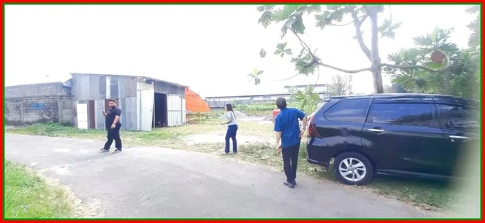 Dekat Hotel HYATT, Tanah Jogja Untuk Villa Lokasi Istimewa