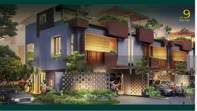 Dijual rumah nuansa resort Bali di Puri 11 brand new semi furnish