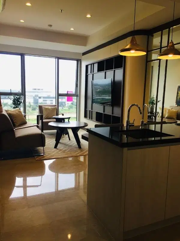 Disewakan FULL FURNISH apartemen the BRANZ BSD satu km tidur