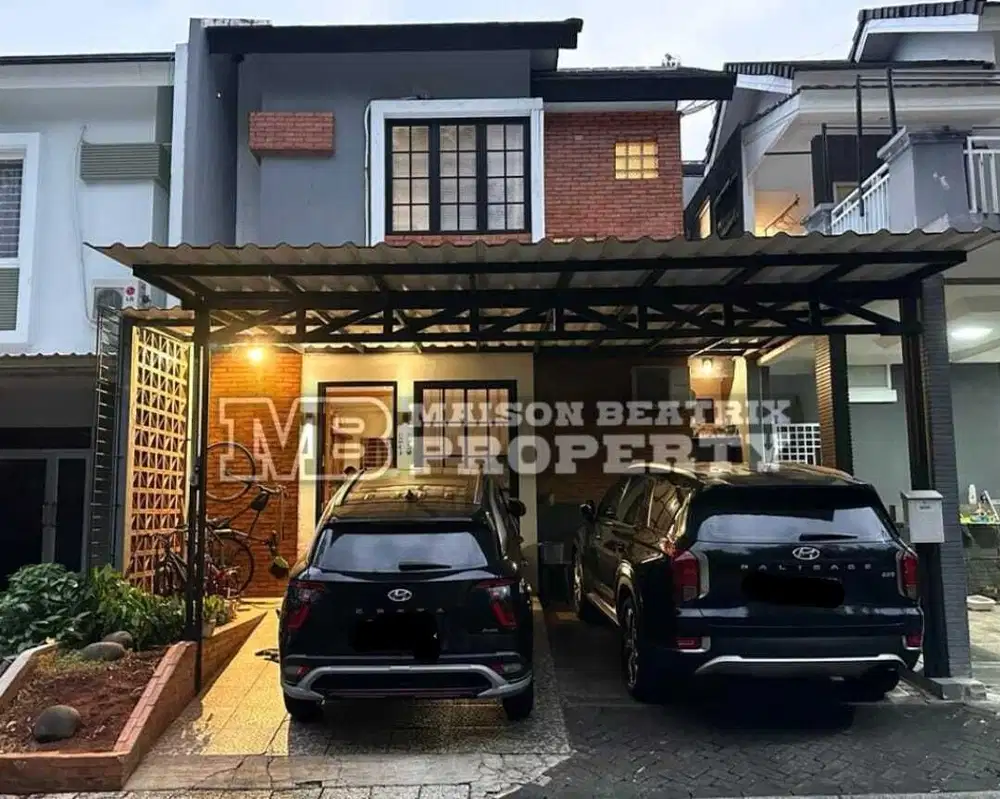 RUMAH RAPIH TERAWAT FURNISH DI  NUSOKA, BSD - TANGERANG SELATAN (VP)