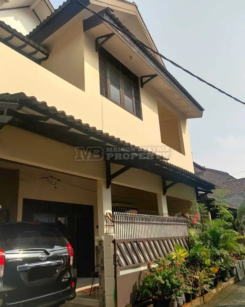 RUMAH 2LT SIAP PAKAI DI TAMAN PONDOK CABE - TANGERANG SELATAN (EV)