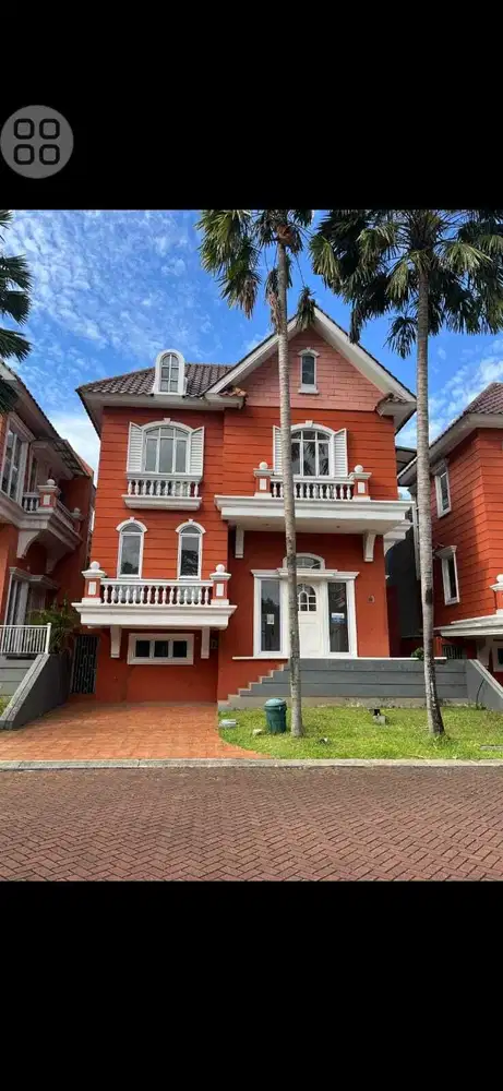 Disewakan Rumah Cluster Omaha Gading Serpong
