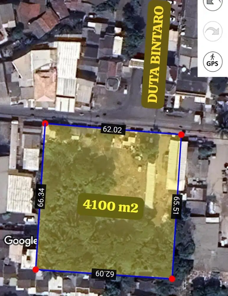 Di Jual Tanah di Paku jaya Serpong Tangerang Selatan Banten