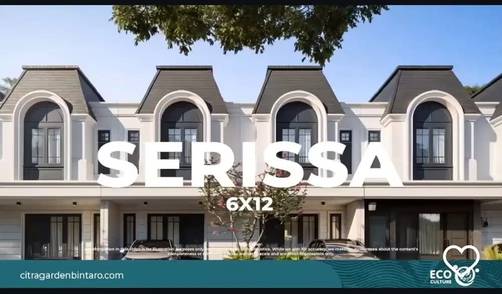 Di Jual Rumah Citra Garden City Bintaro harga Mulai 1,6M
