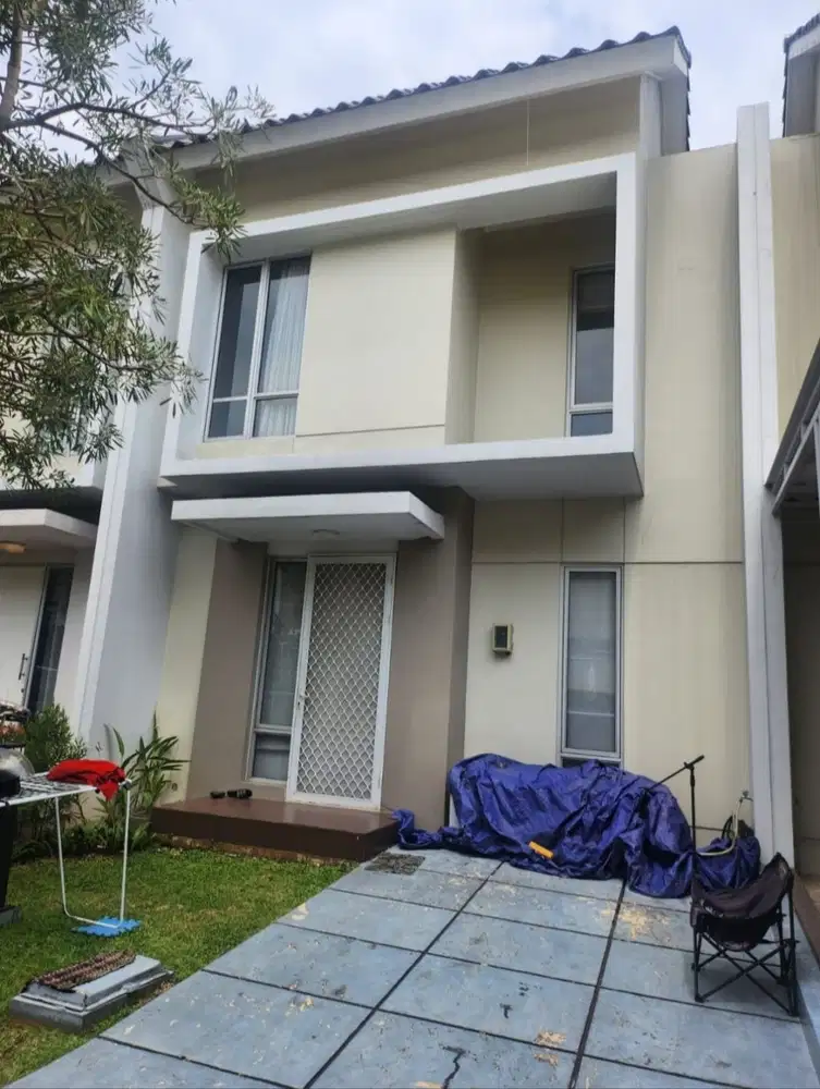 Disewakan rumah cluster carilo, gading serpong