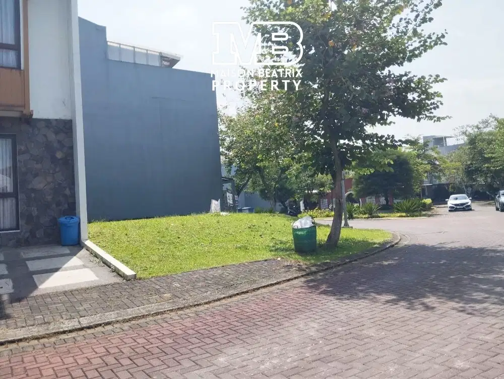 KAVLING POSISI HOOK DI NUSA LOKA CLUSTER KIREINA - BSD (WT)