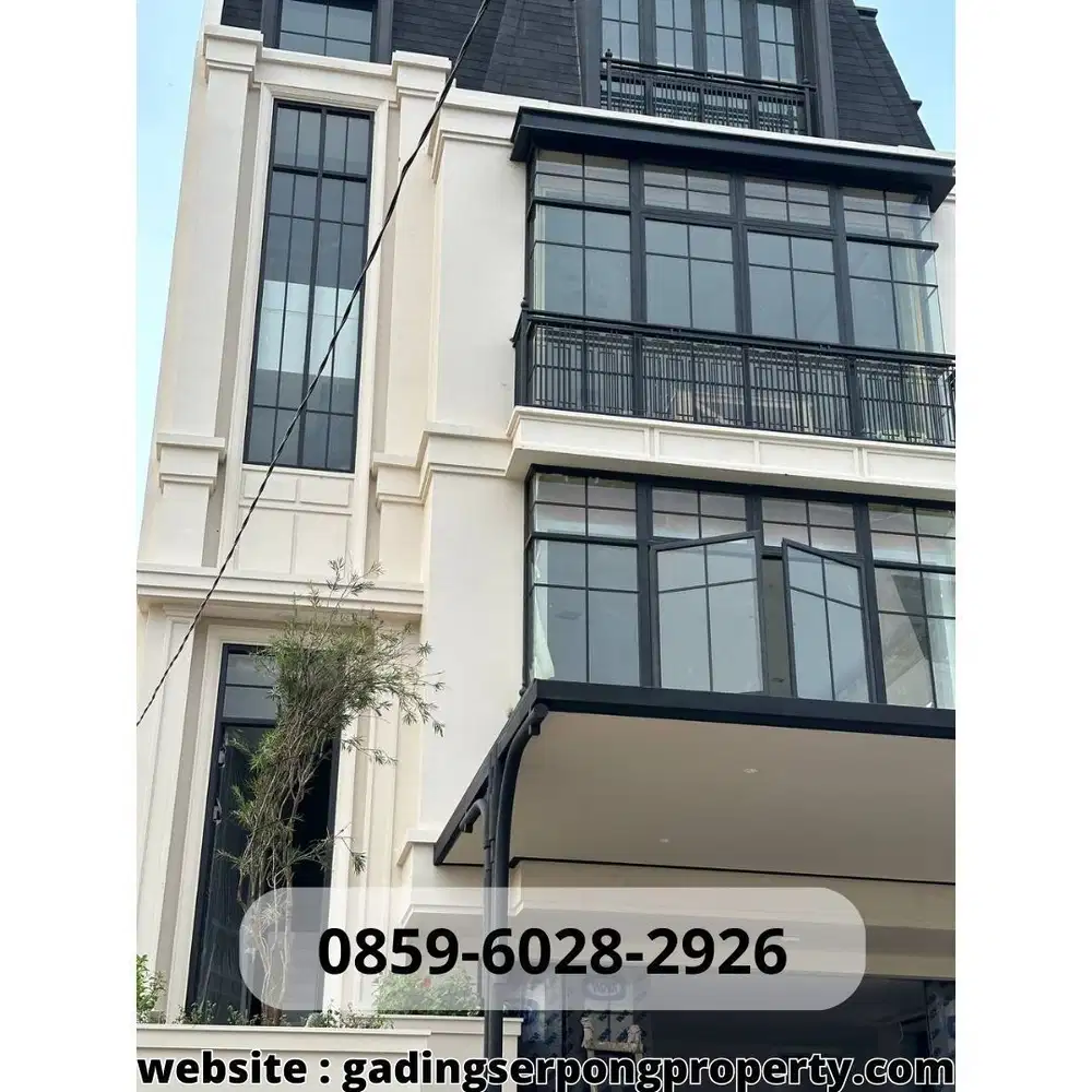 Cluster terakhir duta garden MELROSE RESIDENCE 1,6MAN 3 lantai free ac