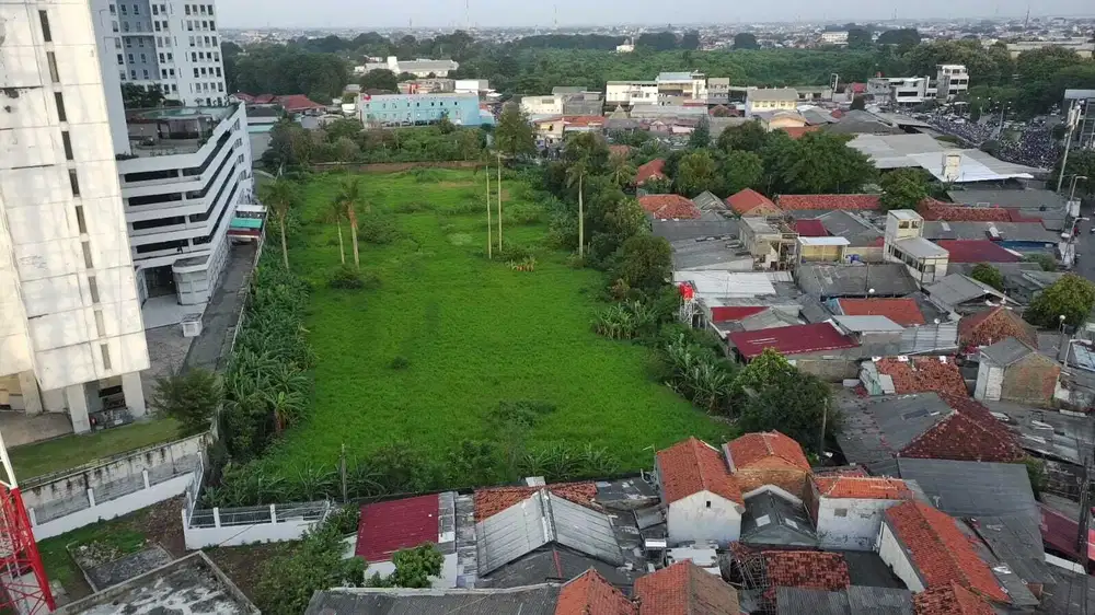 Tanah Kota Bekasi Zona Campuran Samping Apartemen Dekat Stasiun