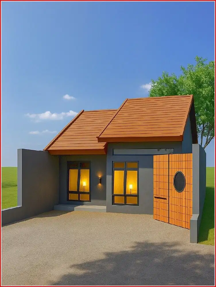 Moyudan Sleman Jual Rumah Jogja Japandi SHM Dekat Pasar Ngijon