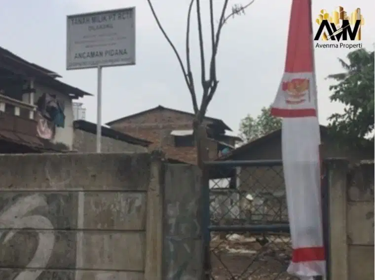 Dijual Tanah Luas 170 m2 Cocok Untuk Pembangunan Rumah Jakarta Barat