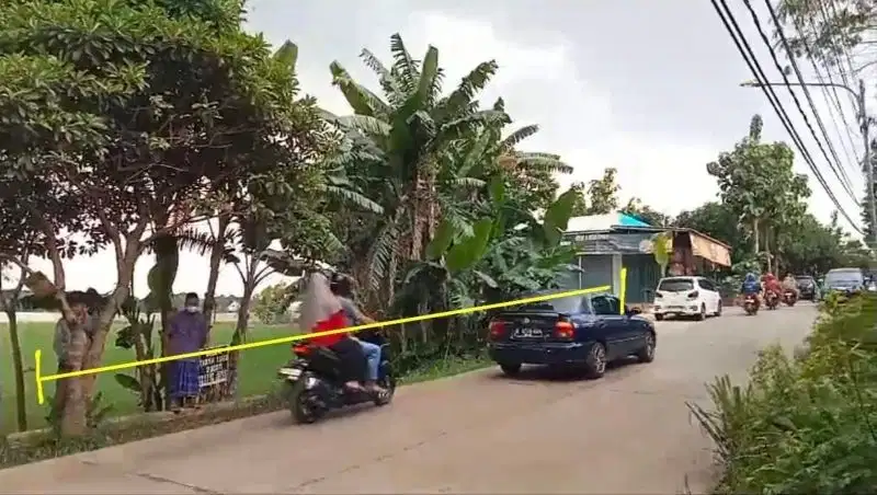 Dijual Tanah di pinggir jalan raya Setu serang Bekasi