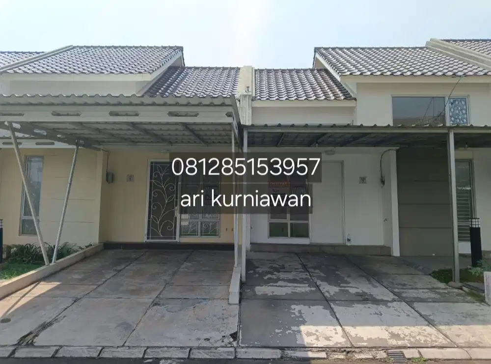 Dijual 2 unit sekaligus cluster AMALFI VILLAGE 14X16 3,3MAN SAJA