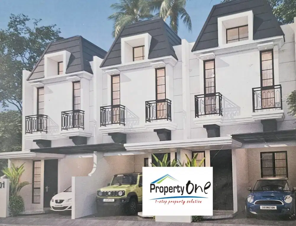 Rumah baru bangun ada 3 uni harga 795 jt