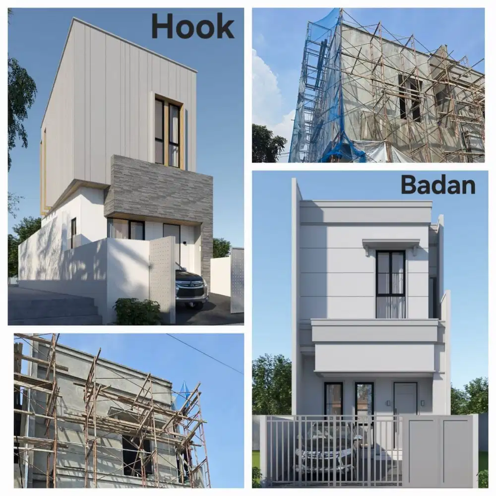 Rumah Baru 2 lantai  SHM di Citra 2 Extention Kalideres Jakarta Barat