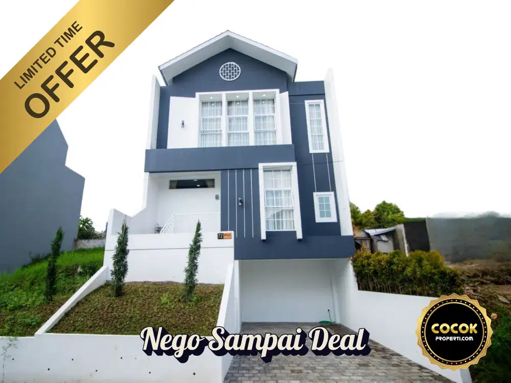 CUMA 1 UNIT LAGI! Rumah di Cluster Syariah Dekat Sersan Bajuri Lembang