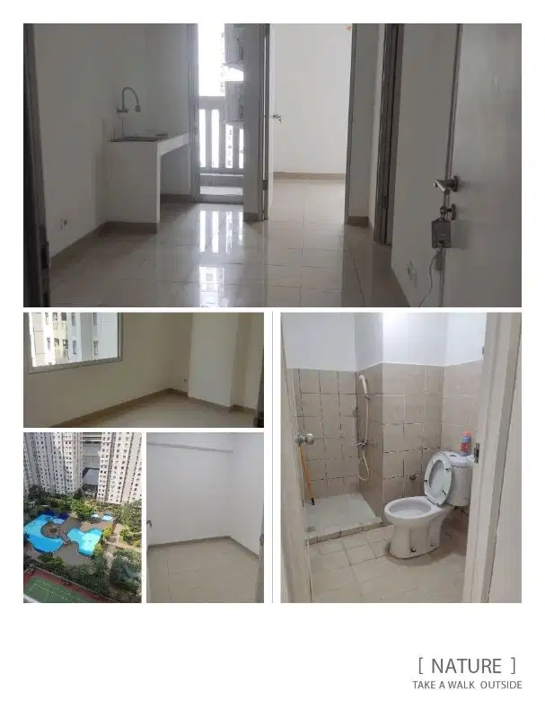 apartemen green bay Pluit dua kamar kosongan tower g lepas cepat