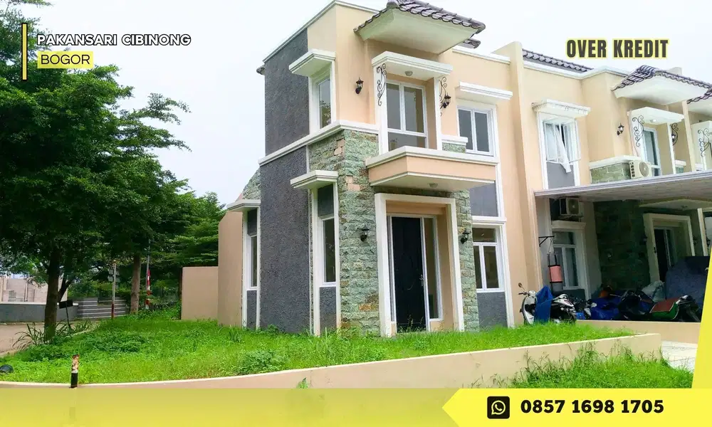 Take over 90JT rumah HOOK pakansari cibinong di wartawangsa residence