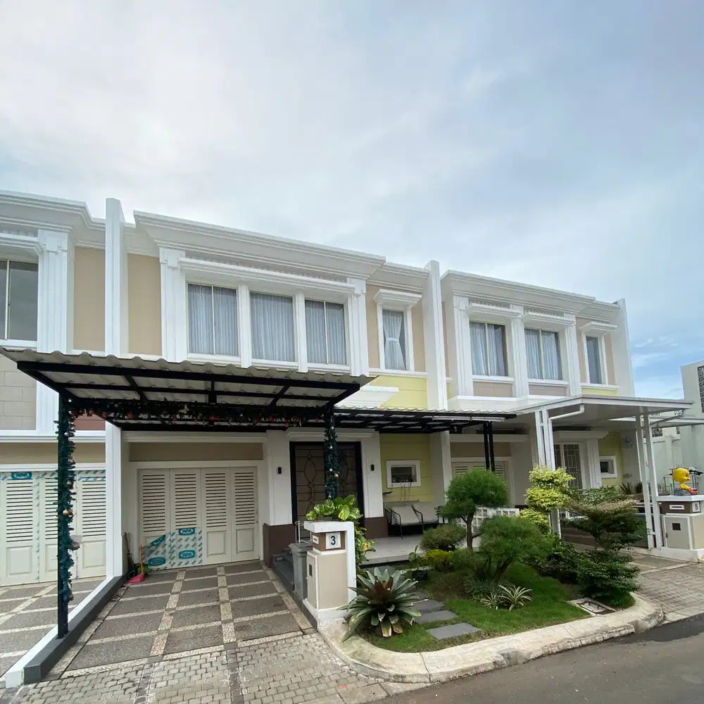 Rumah Langka Terpanjang Cluster Flamingo The Spring Gading Serpong