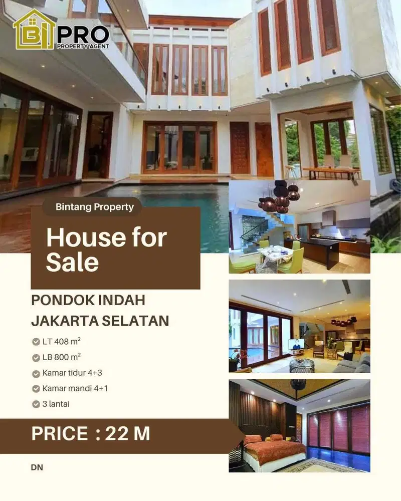 Pondok Indah, Jakarta Selatan,mewah, privatpool,harga trbaiik