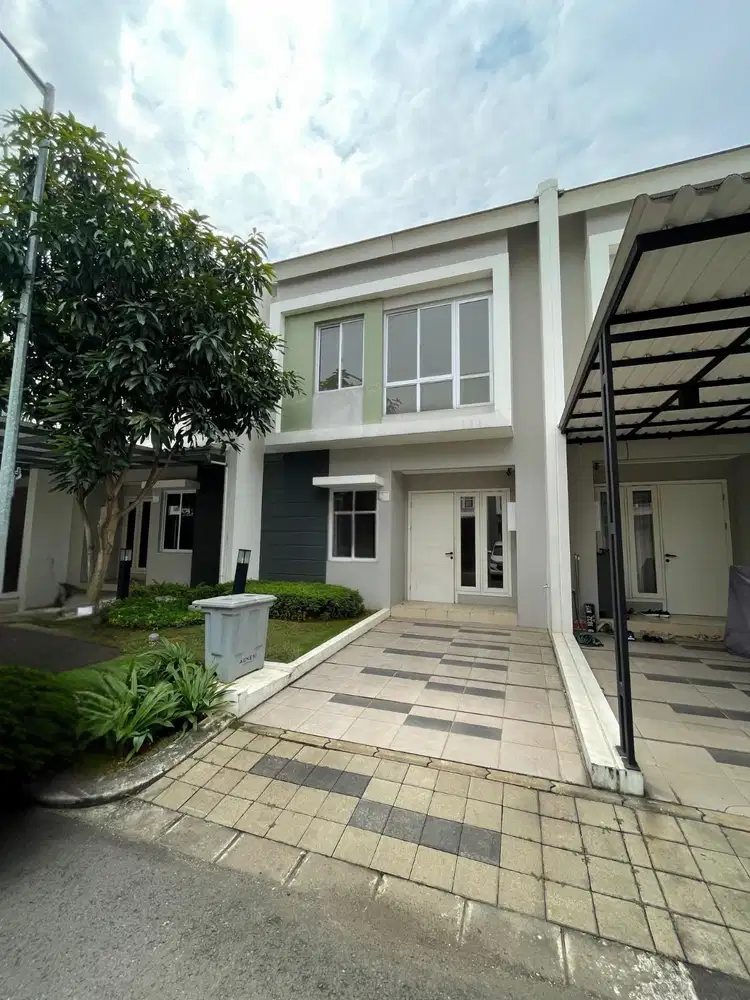 Termurah Disewakan Cluster Agnesi Gading Serpong Rapih Siap Huni