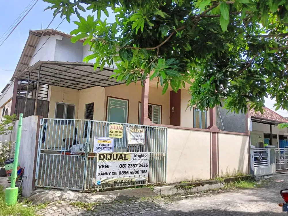 Rumah Hook Siap Huni Tanah Mas Semarang Barat