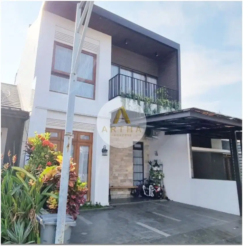 rumah di buahbatu kujangsari semi furnish siap huni