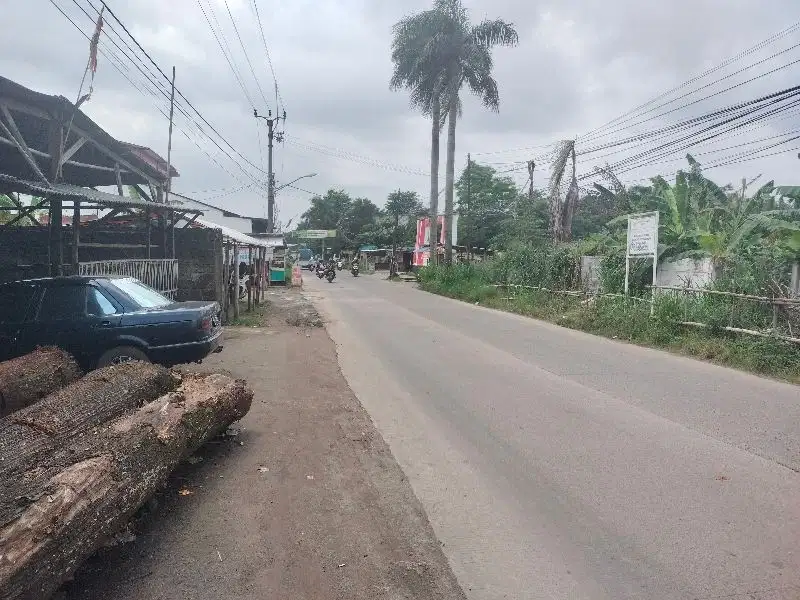 Di Jual Tanah di Jln Raya Ciseeng Parung Bogor Jabar