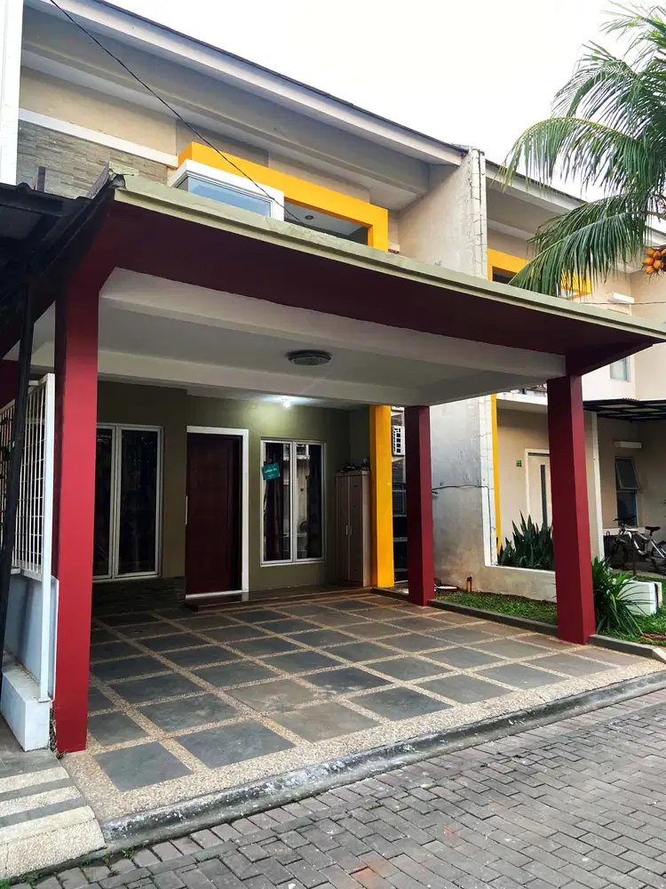 Dijual rumah 2 lt di Serpong Garden 1 full furnished