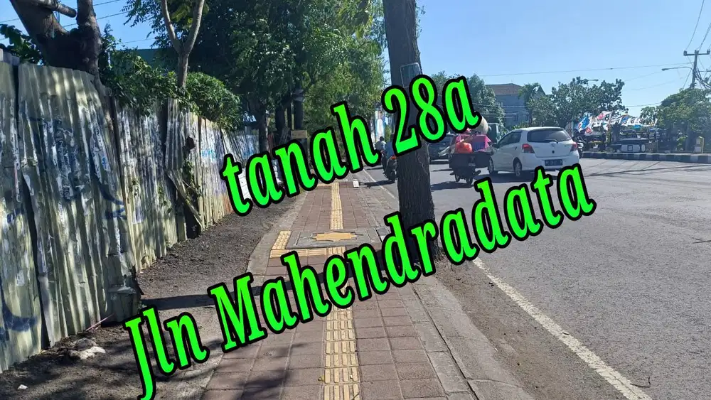 Dijual Tanah di Jln induk Mahendradata Denpasar Bali