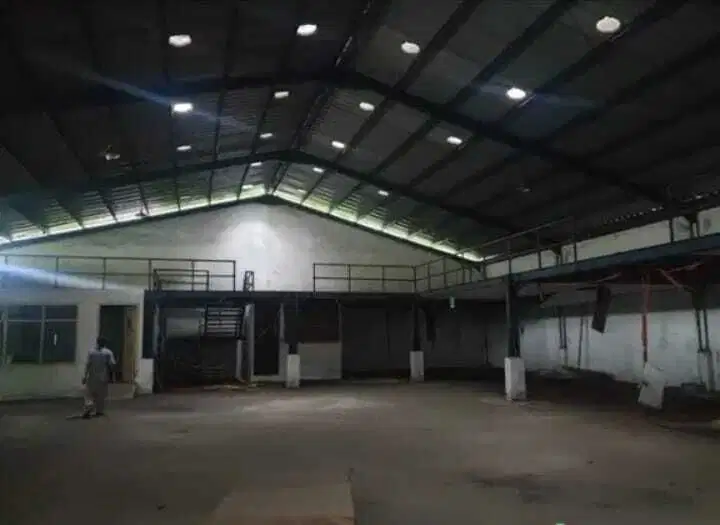 Dijual lahan ex pabrik akses kontainer di Kaliabang Perwira Bekasi