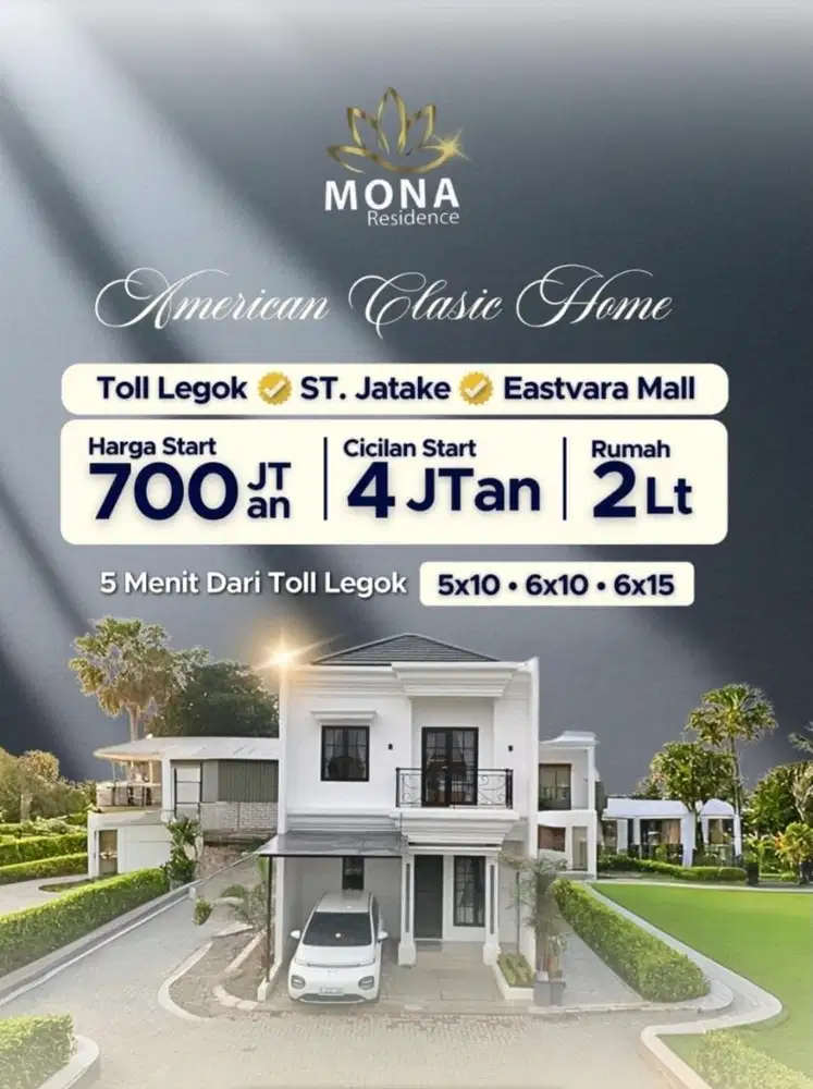 Hanya 5Menit Ke Mall Eastvara BSD City Free Biaya Surat2 Sampai SHm