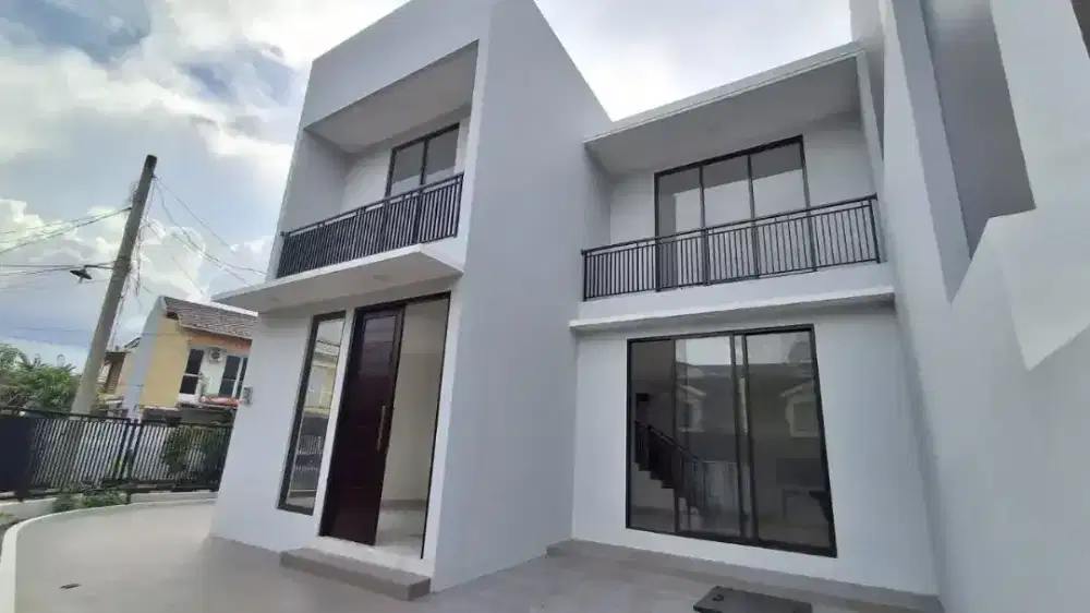 Rumah bagus posisi Hoek bebas banjir villa melati mas BSD