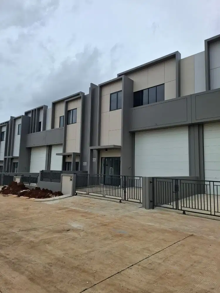 DISEWAKAN GUDANG BARU TAMAN TEKNO BSD CITY