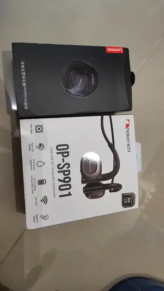 Headset aerphone running  bone merk lenovo dan nakmichi