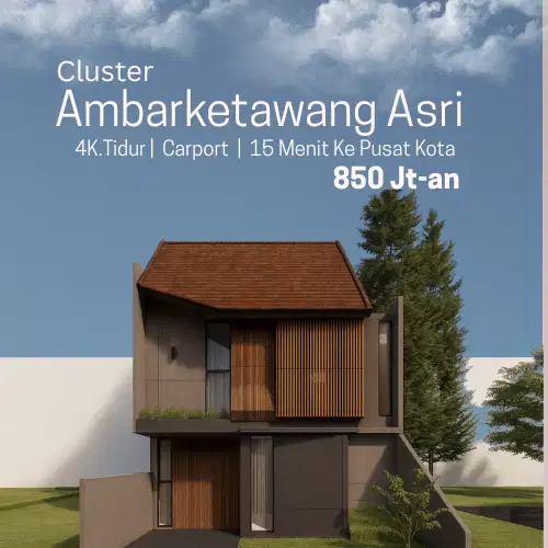 Cluster Ambarketawang; 15 Menit ke pasar Gamping; SHM