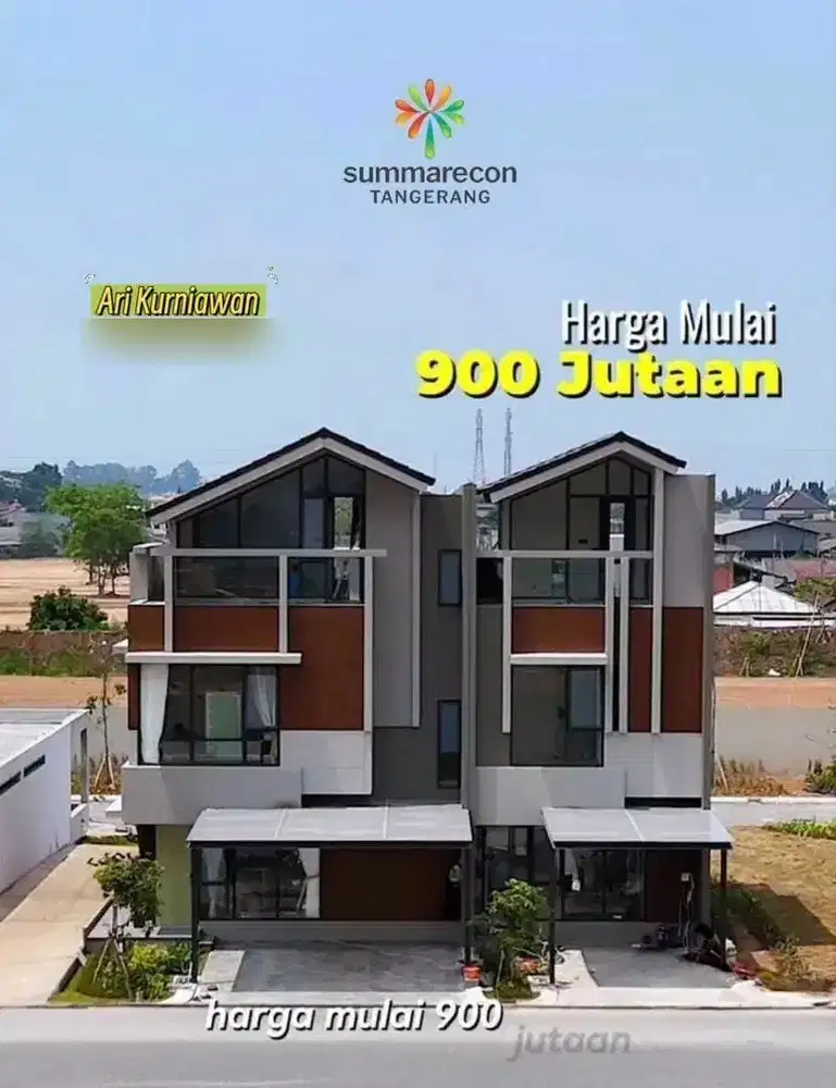 New city of alam sutera 2! Cluster RASUNA 880jt harga perdana type 2lt