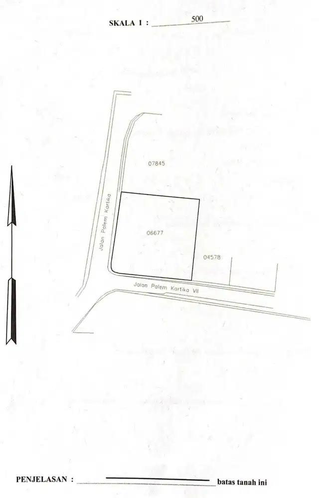 Dijual Kavling Siap Bangun di bambu apus jakarta timur dalam komplek