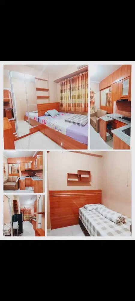JUAL TERMURAH!!! Apartement Green Pramuka City 2BR Furnish