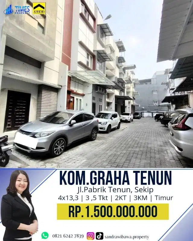 Rumah Di Jalan Pabrik Tenun Daerah Sekip Petisah