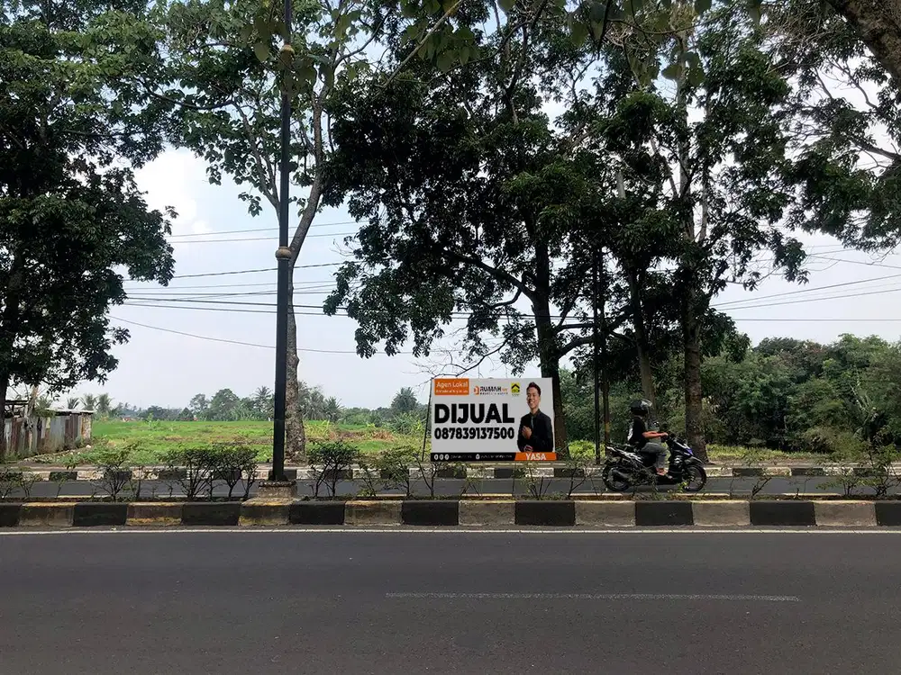 Tanah Sangat Luas Cocok Untuk Bisnis di Pusat Kota Cianjur
