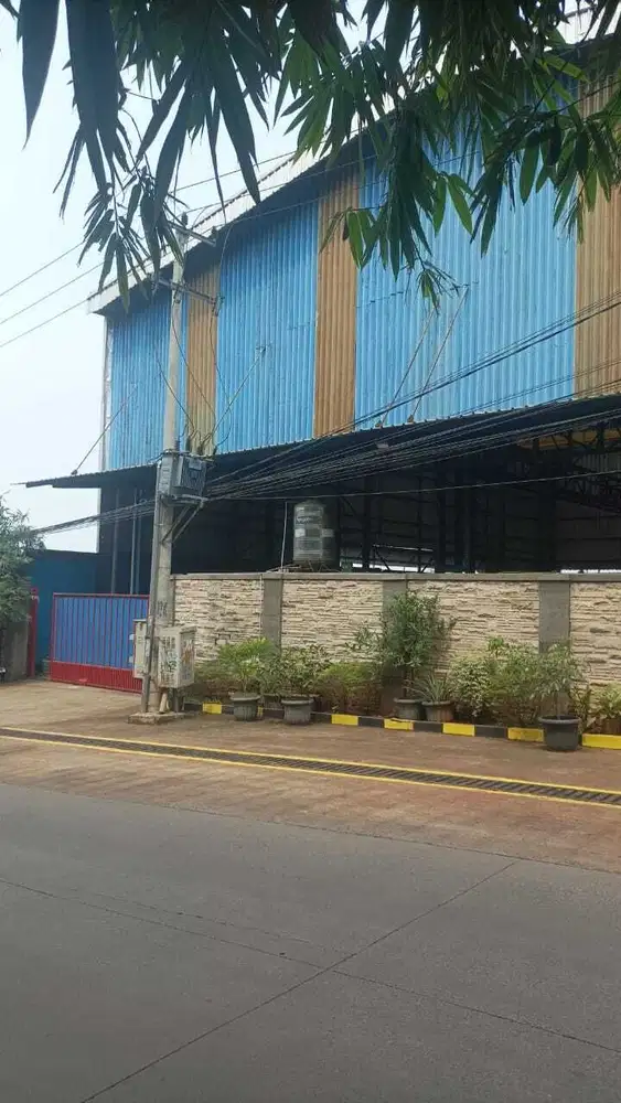 Workshop dan Bengkel siap pakai di Bekasi full bangunan di kab Bekasi