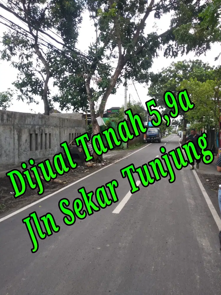Dijual Tanah 5,9a di Jln Sekar Tunjung Gatsu Timur Denpasar Bal