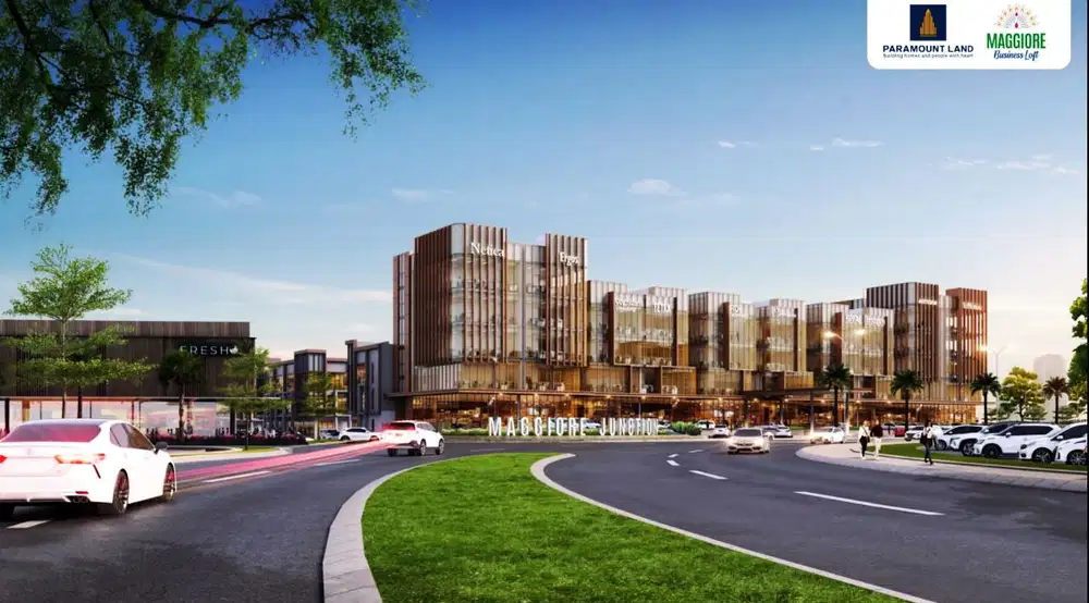 Kantor baru Maggiore Bisnis Loft 4 Lantai , Gading Serpong