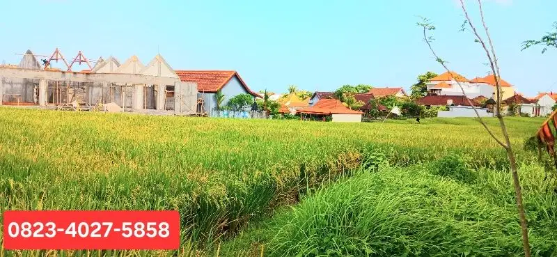 Dijual tanah 677 m2 area Canggu Kayu Tulang Kuta Utara Bali